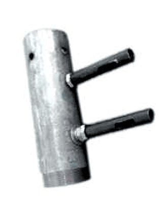 H-CR-ECR-012-0 AIR CONTROL (CHAIN TYPE W/1 THREAD) 2 HOLE φ2"X7-1/2"