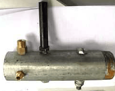 H-CR-ECR-012-1 AIR CONTROL (CHAIN TYPE W/1 THREAD) 2 HOLE φ2"X7-1/2"