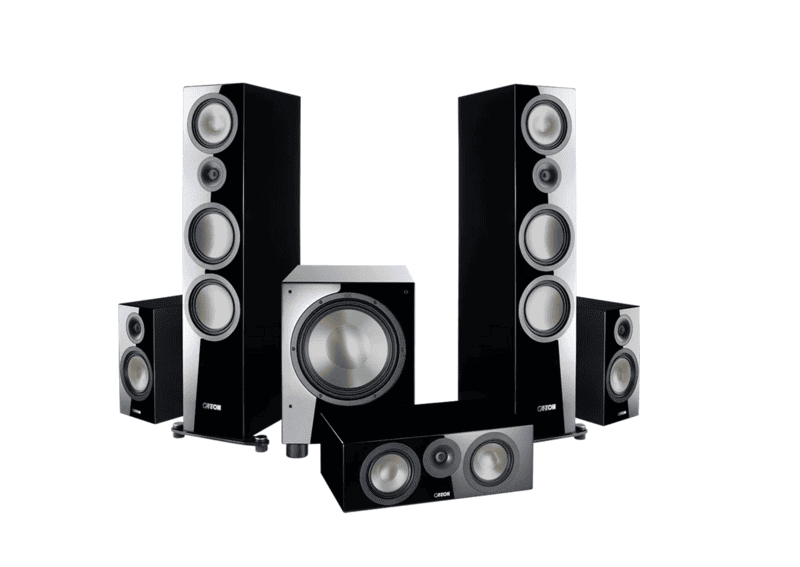 Canton B 100 5.1 Set Black