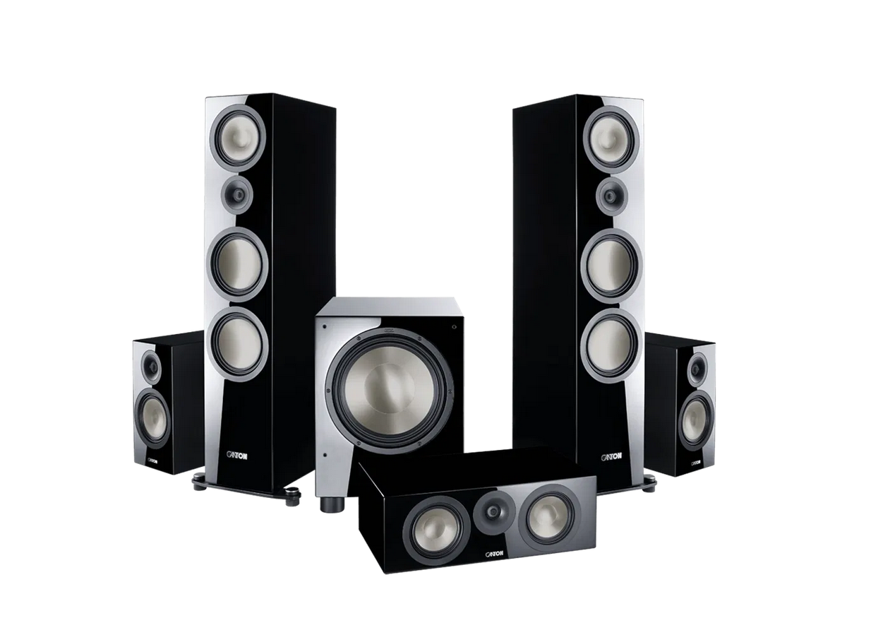Canton B 100 5.1 Set Black
