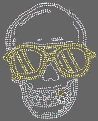 Gold Tooth Skull Top Gold Tooth Skull Top