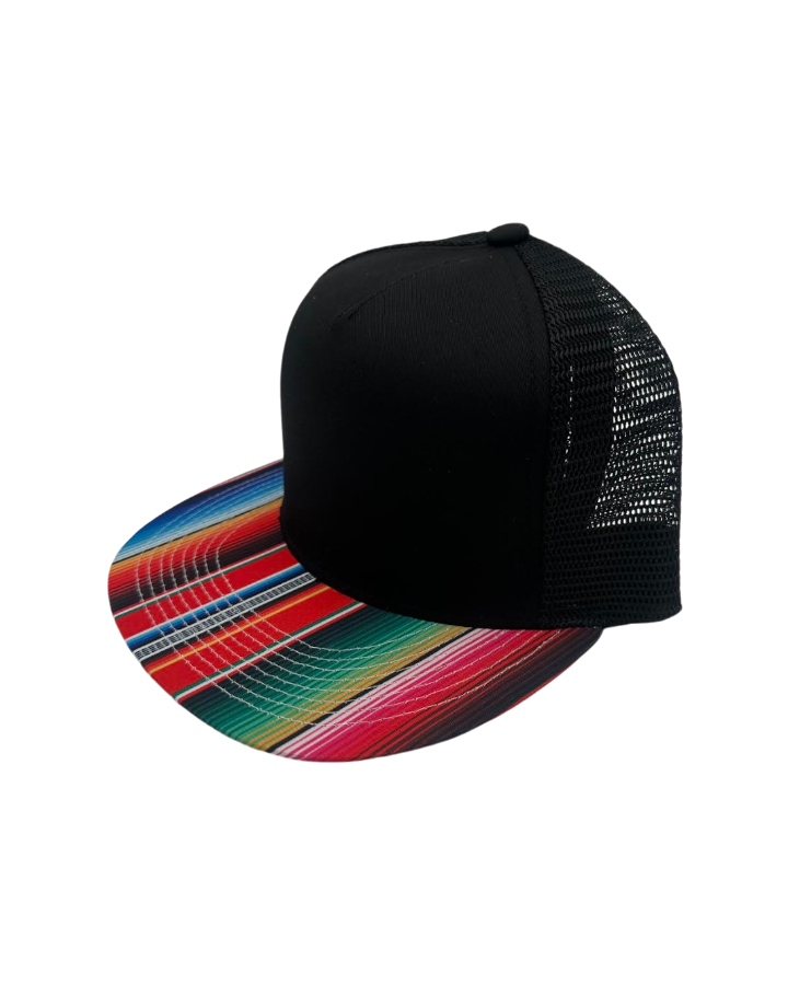 Arenas Bros 831 Trucker Hat Black/Plaid Arenas Bros 831 Trucker Hat Black/Plaid