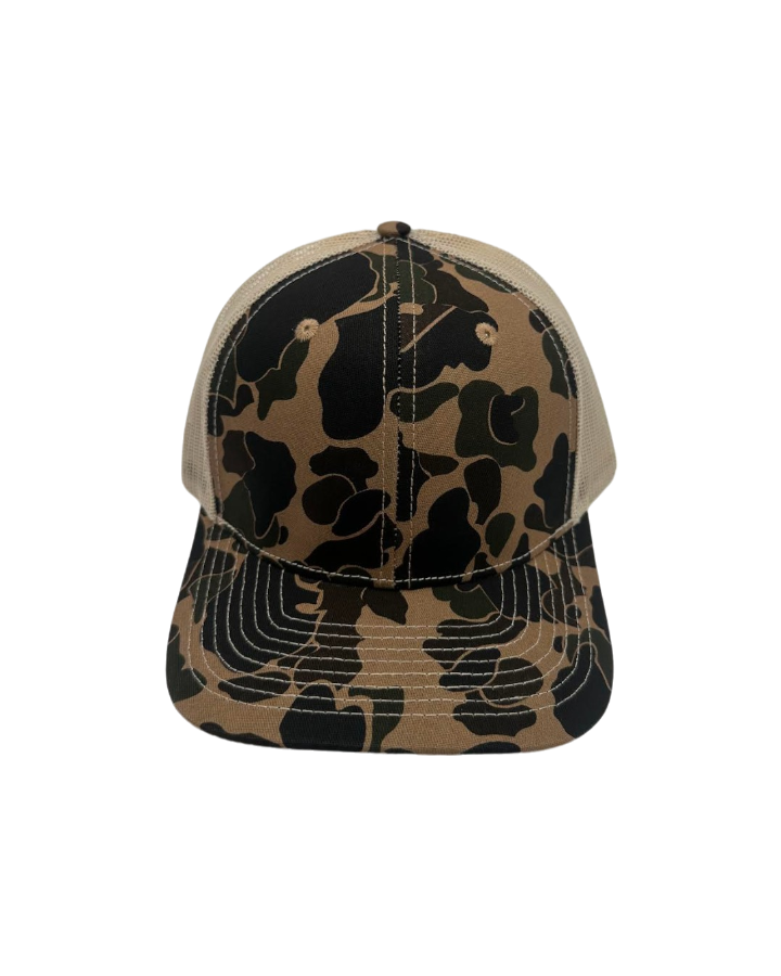 Richardson 112 Trucker Hat Tan/Black/Green/Brown Richardson 112 Trucker Hat Tan/Black/Green/Brown