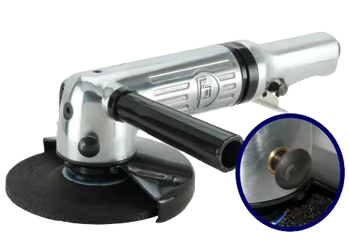 5" Air Angle Grinder (Safety Lever, 5/8"-11)