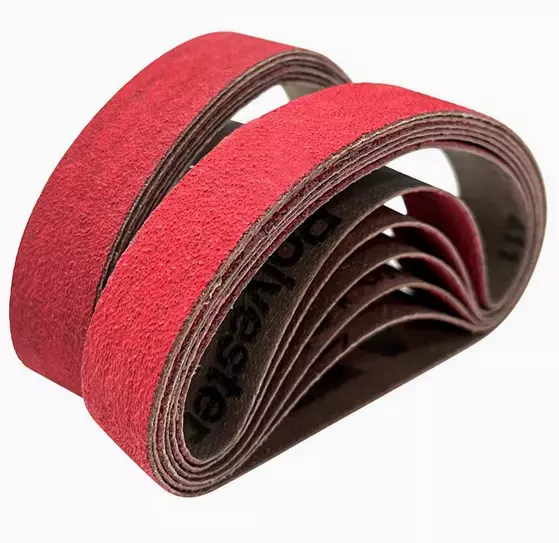 6" X 48" Ceamic Belt Polyester Grit80