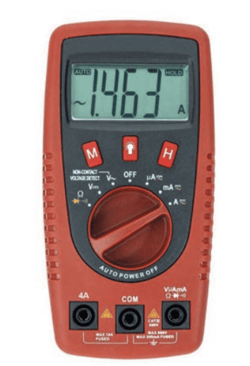 Digital Multimeter - IP44 Rated for Tough Electrical Work