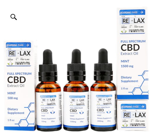RELAX FULL SPECTRUM CBD OIL 1500MG
