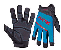 Sandy Nitrile Coated Oilfield Anti-Slip Cut-Resistant TPR Impact Mechanic Gloves – Cotton, XL