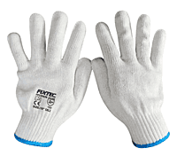 10" Multipurpose Safety Raw White Cotton Yarn Working Gloves – Durable & Comfortable Hand Protection