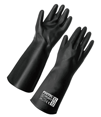 Industrial Black Nitrile Gloves – Powder-Free, Latex-Free, XL – Durable & Impact Resistant