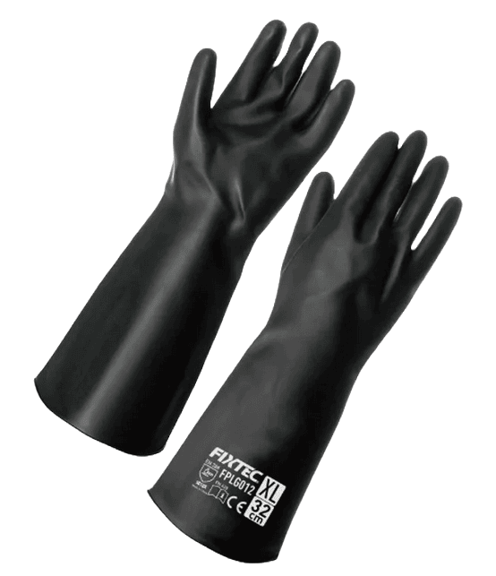 Industrial Black Nitrile Gloves – Powder-Free, Latex-Free, XL – Durable & Impact Resistant