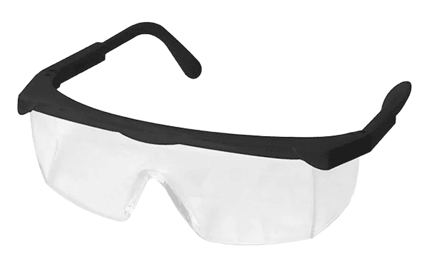 Anti-Scratch Adjustable Legs Safety Goggles