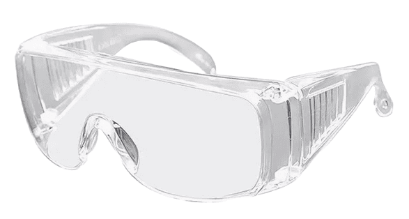 Polycarbonate Safety Goggles – Full-View Design, Impact-Resistant Eye Protection