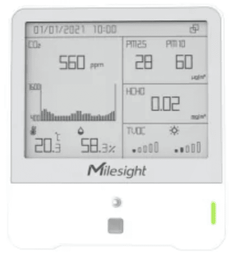 Milesight AM319 Indoor Ambience Monitoring Sensor with O3 Monitoring Milesight AM319 Indoor Ambience Monitoring Sensor with O3 Monitoring