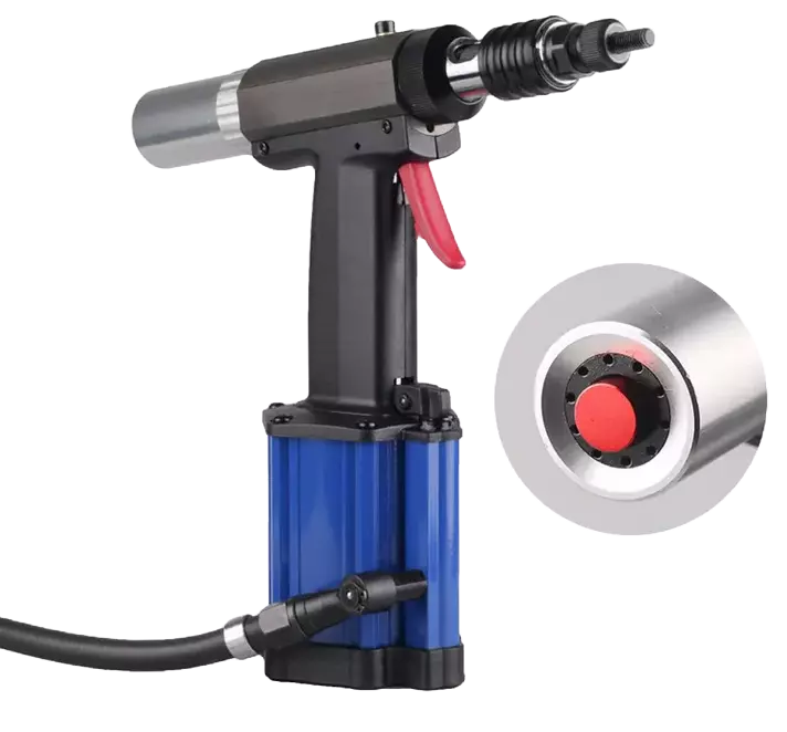 Lightweight Pneumatic Rivet Nut Tool – 19kN Pulling Force for 2-56 to 3/8" Rivet Nuts