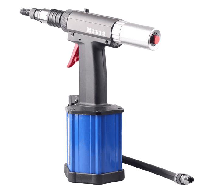 Heavy-Duty Pneumatic Rivet Nut Gun – 29kN Force 2-56 to 1/2" Capacity