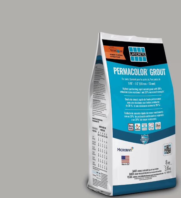 LATICRETE - PERMACOLOR GROUT SMOKE GREY 89 - 8LB