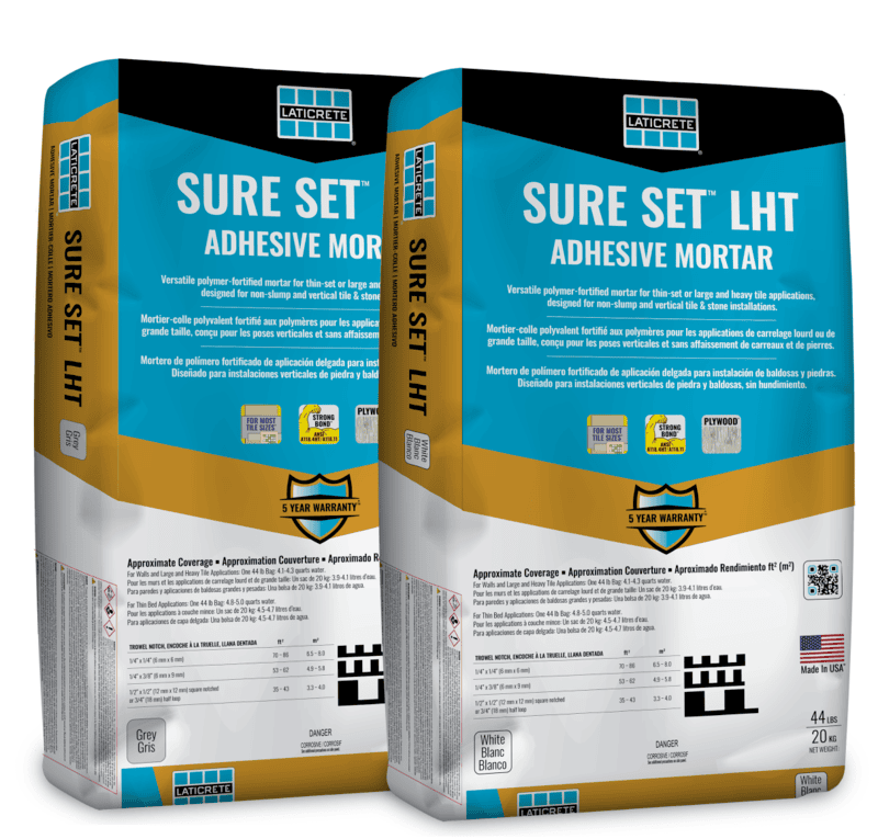 LATICRETE - SURE SET™ LHT WHITE 44LBS LATICRETE - SURE SET™ LHT WHITE 44LBS