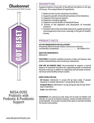 Gut Reset Powder- 25lb