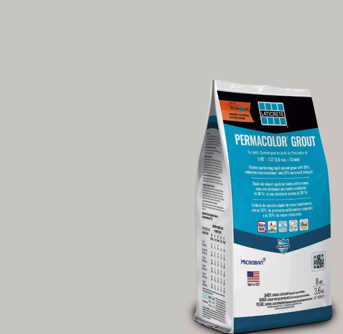 LATICRETE - PERMACOLOR GROUT FROSTY 09 - 8LB