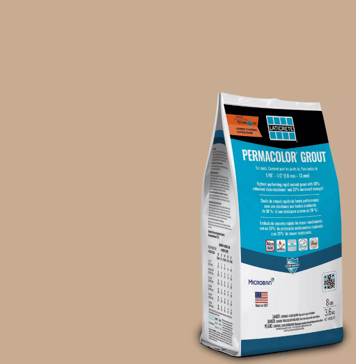 LATICRETE - PERMACOLOR GROUT BUTTER CREAM 81 - 8LB
