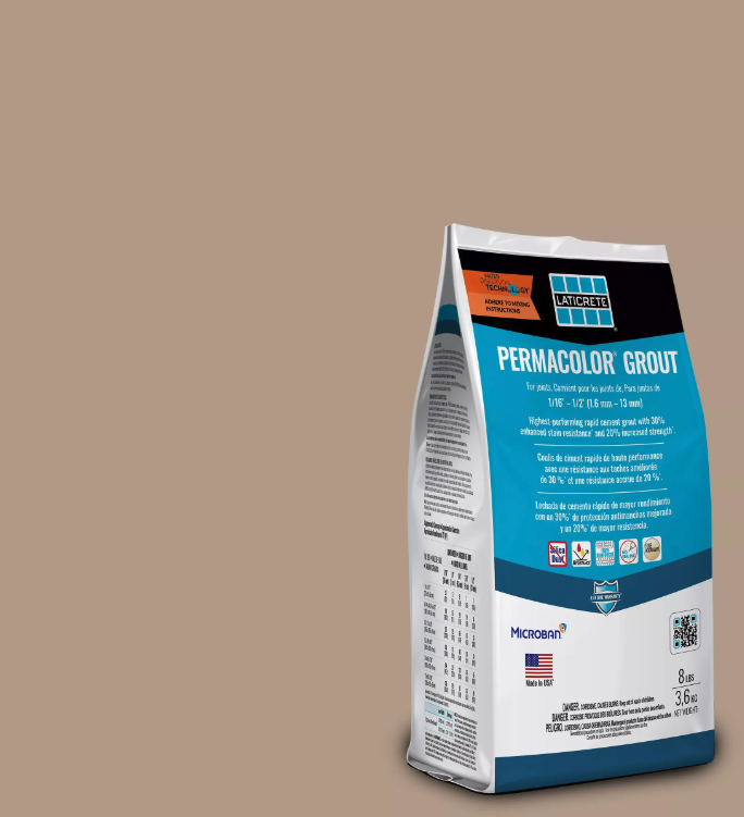 LATICRETE PERMACOLOR GROUT LATTE 40 - 8LB