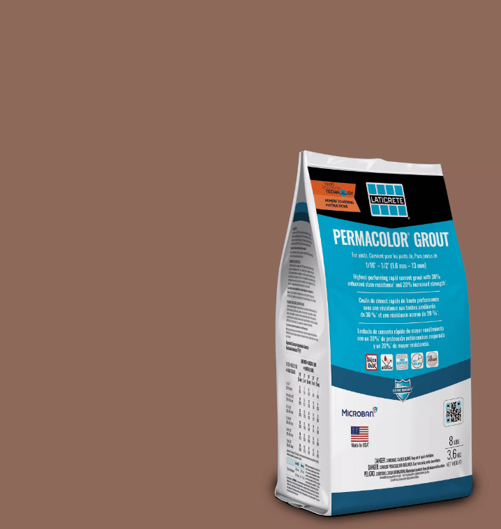 LATICRETE PERMACOLOR GROUT TERRA COTTA 58 - 8LB
