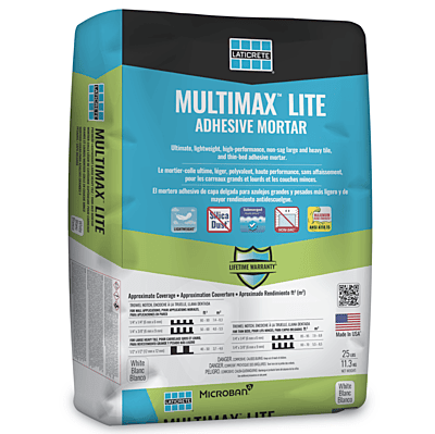 LATICRETE - MULTIMAX LITE WHITE 25LB