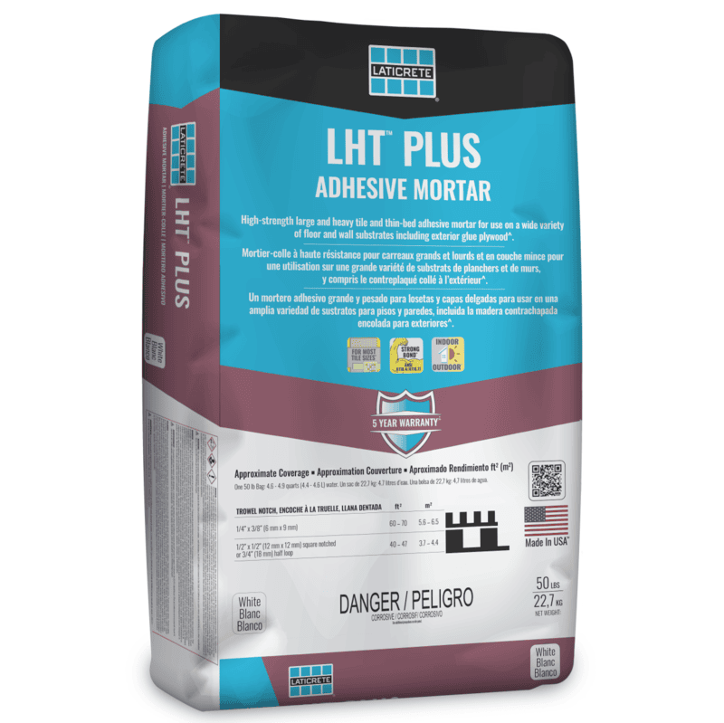 LATICRETE - LHT PLUS WHITE 50LB