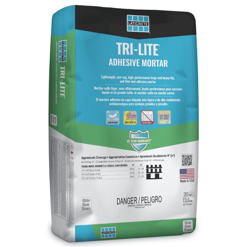 LATICRETE - TRI-LITE WHITE 30LB LATICRETE - TRI-LITE WHITE 30LB