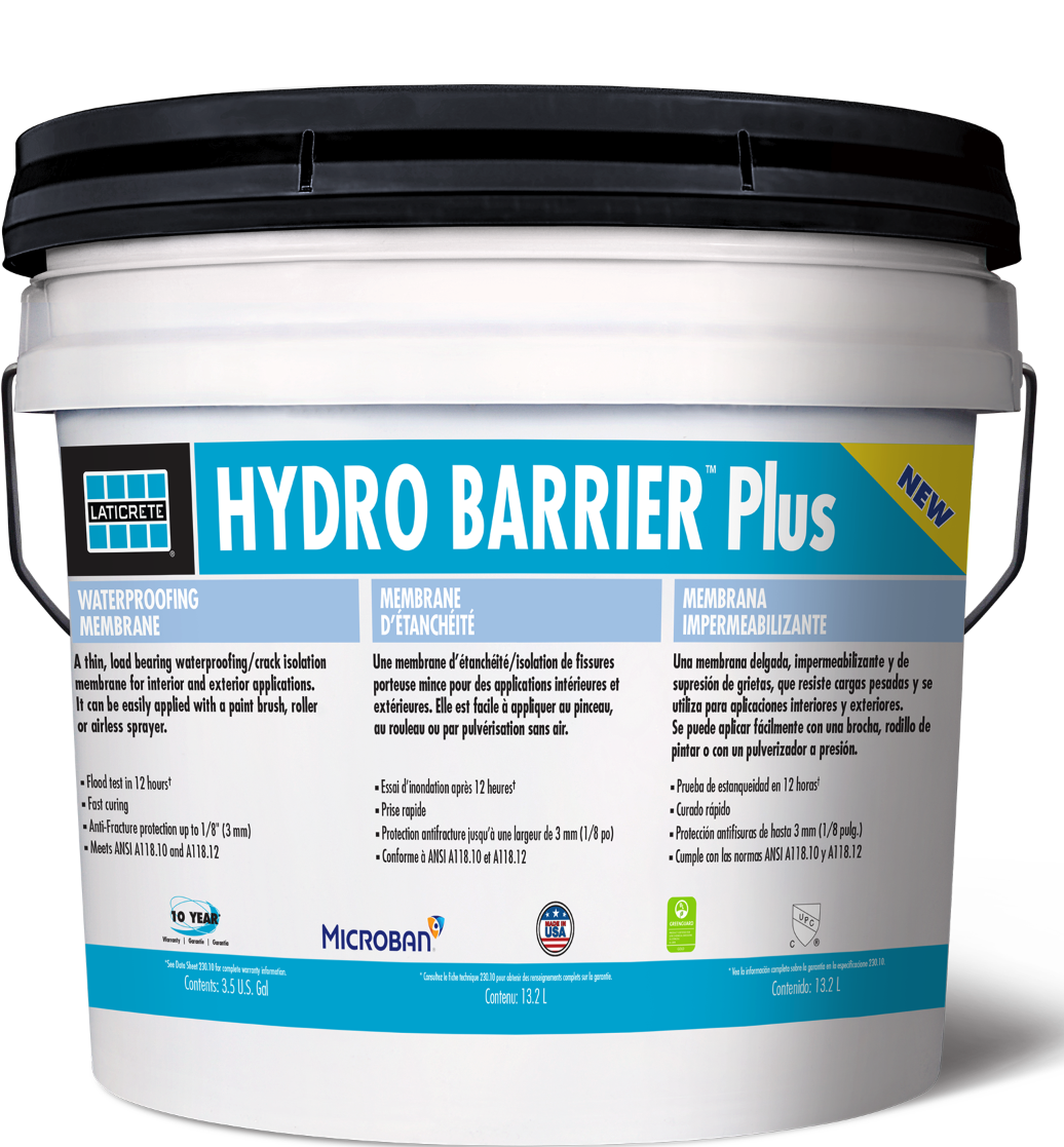 LATICRETE HYDRO BARRIER PLUS