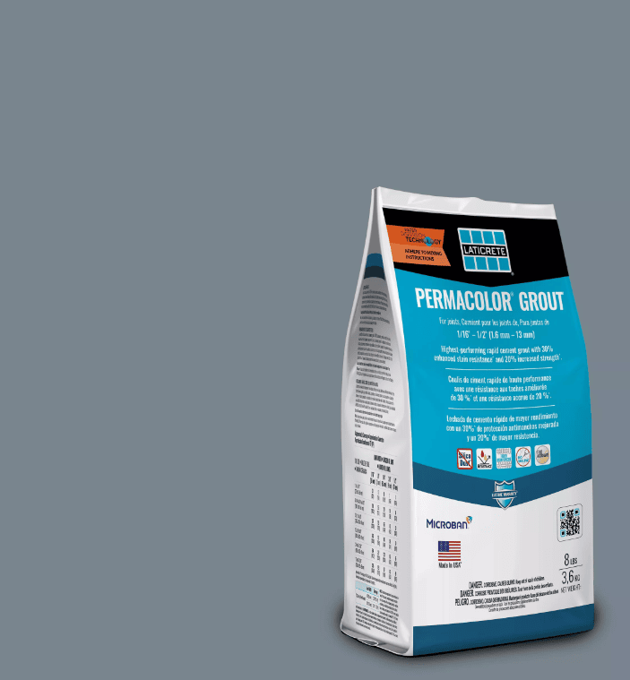 LATICRETE - PERMACOLOR GROUT SLATE GREY 91 - 8LB LATICRETE - PERMACOLOR GROUT SLATE GREY 91 - 8LB