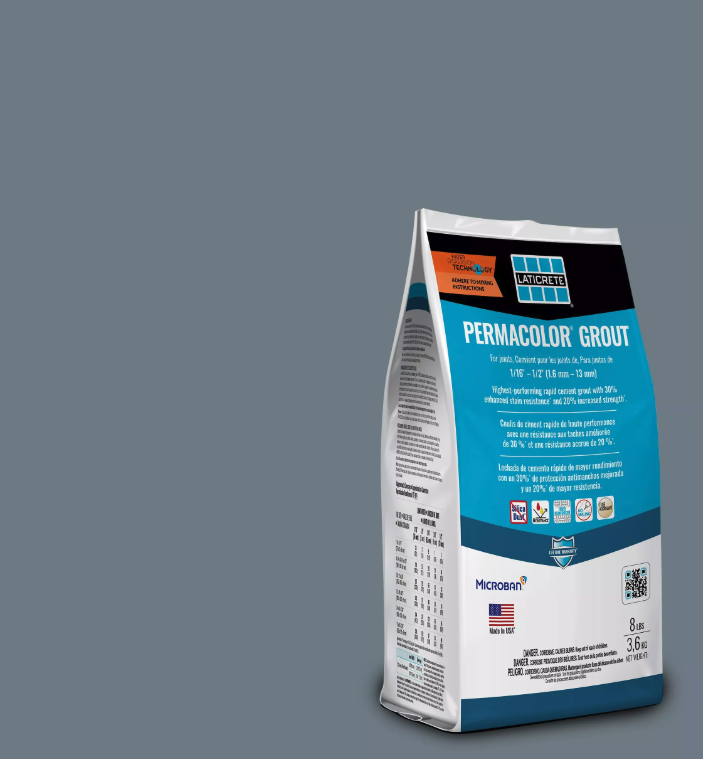 LATICRETE - PERMACOLOR GROUT SLATE GREY 91 - 8LB