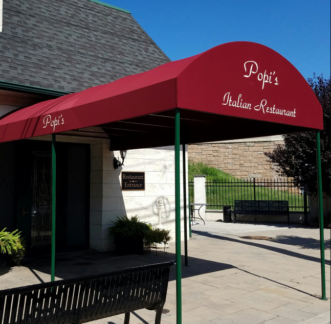 Entrance Canopies by MG Sign: Professional Look with Purpose