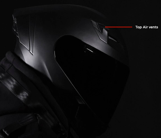 STEELBIRD SBA-11 TORNADO ISS GLOSSY BLACK C/V 580 MM WITH EXTRA SMOKE VISOR-DOT CERTIFIED