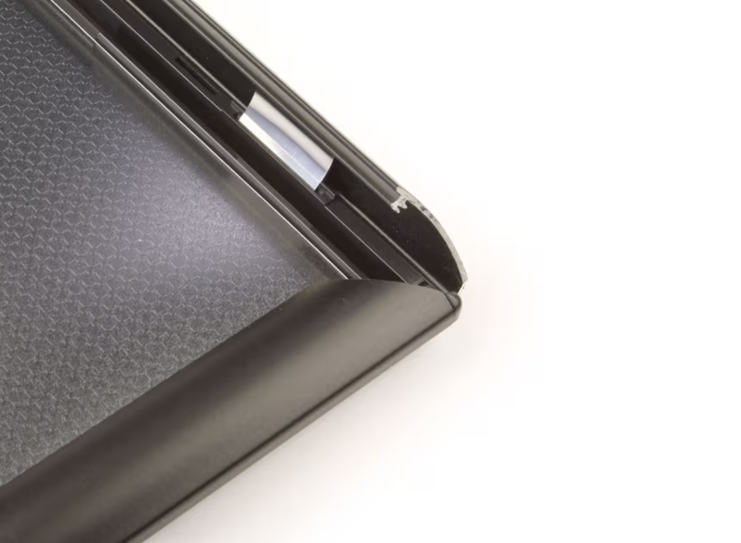 Wholesale Lot 150 Black Snap Frames 17.5 x 11.6 Poster Holder Bulk Pallet Front Loading Aluminum Sign Display