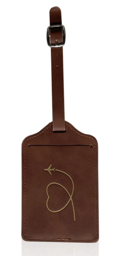 Leather Luggage Tag