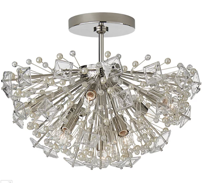Dickinson Semi-Flushmount by Kate Spade New York for Visual Comfort Signature