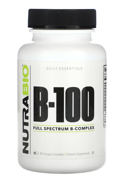 B COMPLEX B-100 90 Cap. NUTRABIO