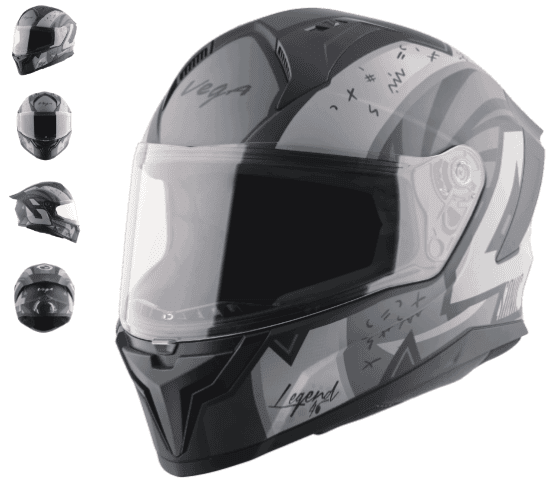 VEGA SONIC DX LEGEND BLACK/GREY C/V (L)