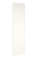 Classic Tall Cabinet Panel With Filler Attached 24" x 96" - Snow
