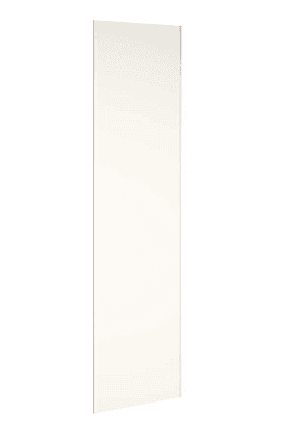 Classic Tall Cabinet Panel With Filler Attached 24" x 96" - Snow