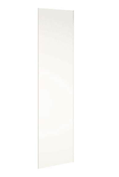 Classic Tall Cabinet Panel With Filler Attached 24" x 96" - Snow