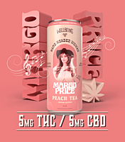Margo Price Seltzer - 5mg THC + 5mg CBD | Case of 24, 12 oz cans