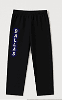 Dallas Open Bottom Sweatpants - CA Dallas