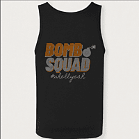Bomb Squad Rhinestone Tank Bomb Squad Rhinestone Tank