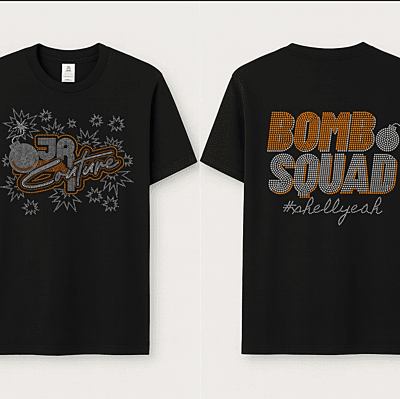 Bomb Squad Rhinestone Tee