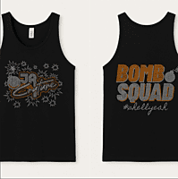 Bomb Squad Rhinestone Tank Bomb Squad Rhinestone Tank