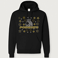 Posh On Top Rhinestone Pocket Hoodie Posh On Top Rhinestone Pocket Hoodie