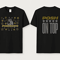 Posh On Top Rhinestone Tee Posh On Top Rhinestone Tee